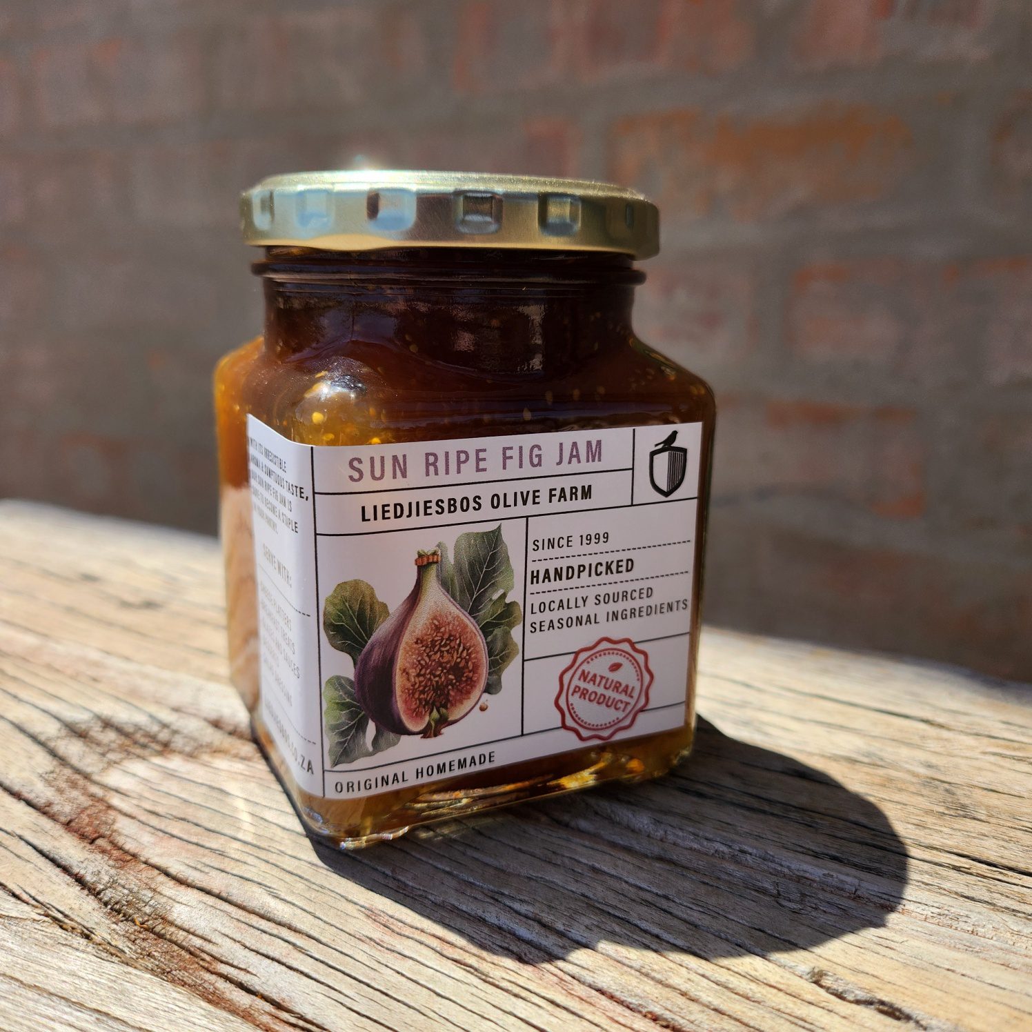 Sun Rip Sun Ripe Fig Jam - Liedjiesbos